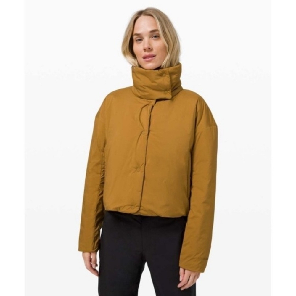 Size 6 Lululemon Pure Puff Winter Jacket Spiced Bronze